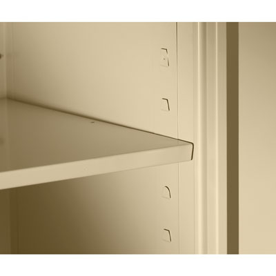 Deluxe C-Thru Storage Cabinet - 36"W x 24"D x 78"H