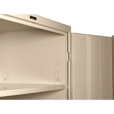 C-Thru Deluxe Counter High Storage Cabinet - 36"W x 18"D x 42"H (Unassembled)