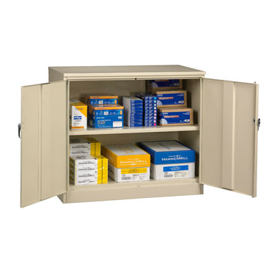 Jumbo Counter-Height Storage Cabinet - 48"W x 24"D x 42"H