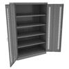 Jumbo Storage Cabinet w/ Perforated Doors - 48'W x 24'D x 78'H