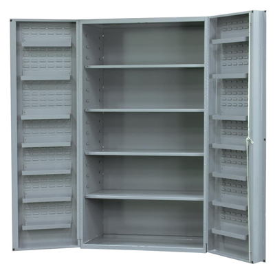 Cabinet with 4 Shelves - 4" Deep Box Door Style