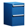 L3ABD-2809, Stationary Compact Cabinet, 2 Drawers with Partitions