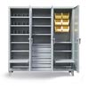 Triple Shift Industrial Cabinet With Multi-Storage