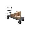 EPT Series, Low Deck Stock Truck|8" Pneumatic Casters 