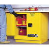 Sure-Grip EX Undercounter Flammable Safety Cabinet - Manual Close, 22 Gal Capacity