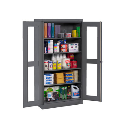 Standard C-Thru Storage Cabinet - 36"W x 24"D x 72"H