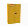 Flammable Storage Cabinet For Paint & Ink w/ 2 Manual Closing Doors, 60 gal.