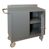 36' Wide Mobile Cabinet with Lockable Storage Compartment 