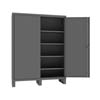 Storage Cabinet w/ 4 Adjustable Shelves, 60' Wide