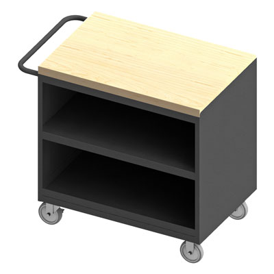 3111 Series Mobile Bench Cabinet, 1 Shelf