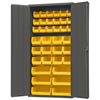 36' Wide Cabinet with 36 Bins (Flush Door Style)