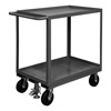 RSC 2.4K Series, 2 Shelf Stock Shelf Cart, All Lips Up, Floor Lock 