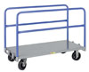 Adjustable Sheet & Panel Truck, 6' Mold-On Rubber Casters (2,000 lbs. Capacity), 36' Wide