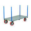 Pipe Stake Trucks w/ 8" Polyurethane Casters, 30" Wide