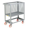 Raised Platform Box Truck w/ Expanded Metal Sides & Open Base, 4-Sided Model (1,200 lbs. Capacity)