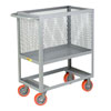 Raised Platform Box Truck w/ Expanded Metal Sides & Open Base, 4-Sided Model (2,000 lbs. Capacity)