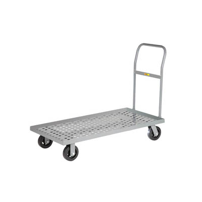Platform Truck with Perforated Deck, Lipped Edge (1,600 lbs. Capacity)