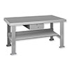 FS Series Welded Steel Benches Basic + Shelf 120'  Wide