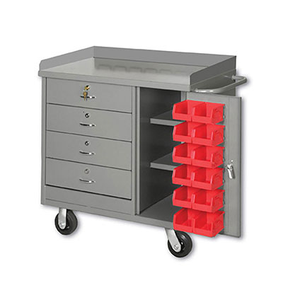PDC-36 Series Mobile Cabinet Benches
