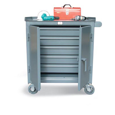 3-TC-240-5DB, Tool Cart With 5 Full-Width Drawers