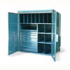 Outdoor Storage Cabinet with Multiple Compartments