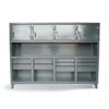 Workbench Storage With Upper Compartments