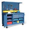 Cabinet Workbench with Accessories