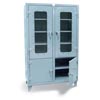 Combination Clear View and Solid Door Cabinet, 48'W x 24'D x 78'H