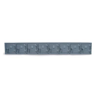 Industrial Wall Locker with 8 Compartments