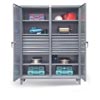 Double Shift Cabinet w/ 10 Drawers & 3 Shelves, 60'W x 24'D x 78'H