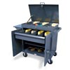 3-TC-LV-241-1DB, Mobile Tool Cart With Lift-Up Lid 