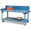 Mobile Shop Table with Side Guards