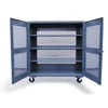  Ventilated Mobile Cabinet, 48'W x 24'D x 672'H