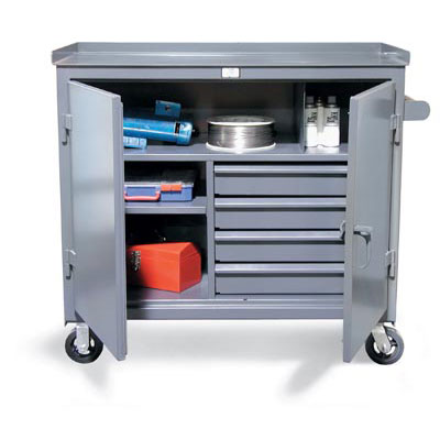 Tool & Maintenance Cart With 4 Drawers