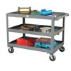 Service Cart With 2 or 3 Shelves, 36' Wide