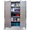 Stainless Steel Floor Model Cabinet, 72"W