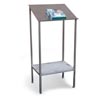24.4-SD-WT-180-SS, Stainless Steel Writing Table