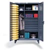 Industrial Uniform / Wardrobe Cabinet Bin Storage And 7 Drawers